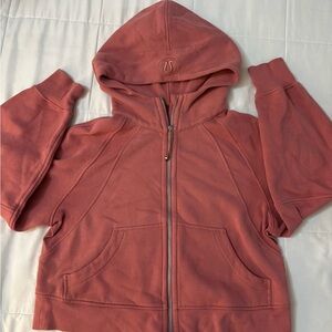 lululemon oversized cropped scuba hoodie